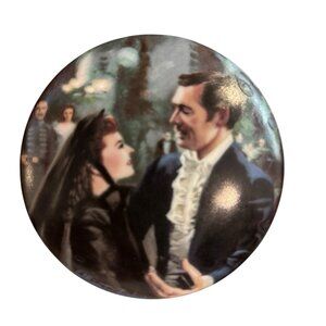 1991 W. J. George Gone With the Wind 2”x3” Music Box William Chambers # 16462C
